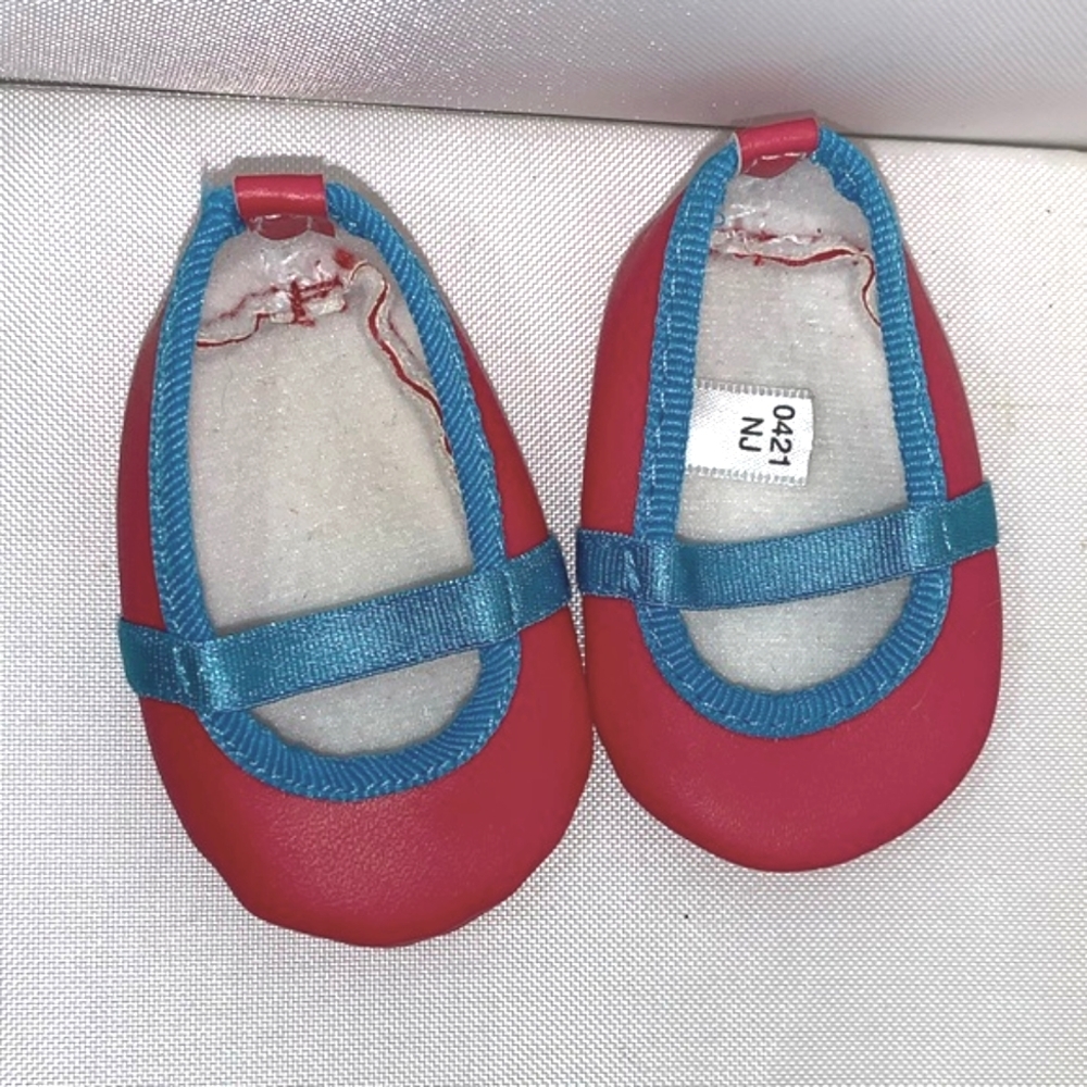 American Girl’s Bitty Twin Girl Argyle Meet Shoes